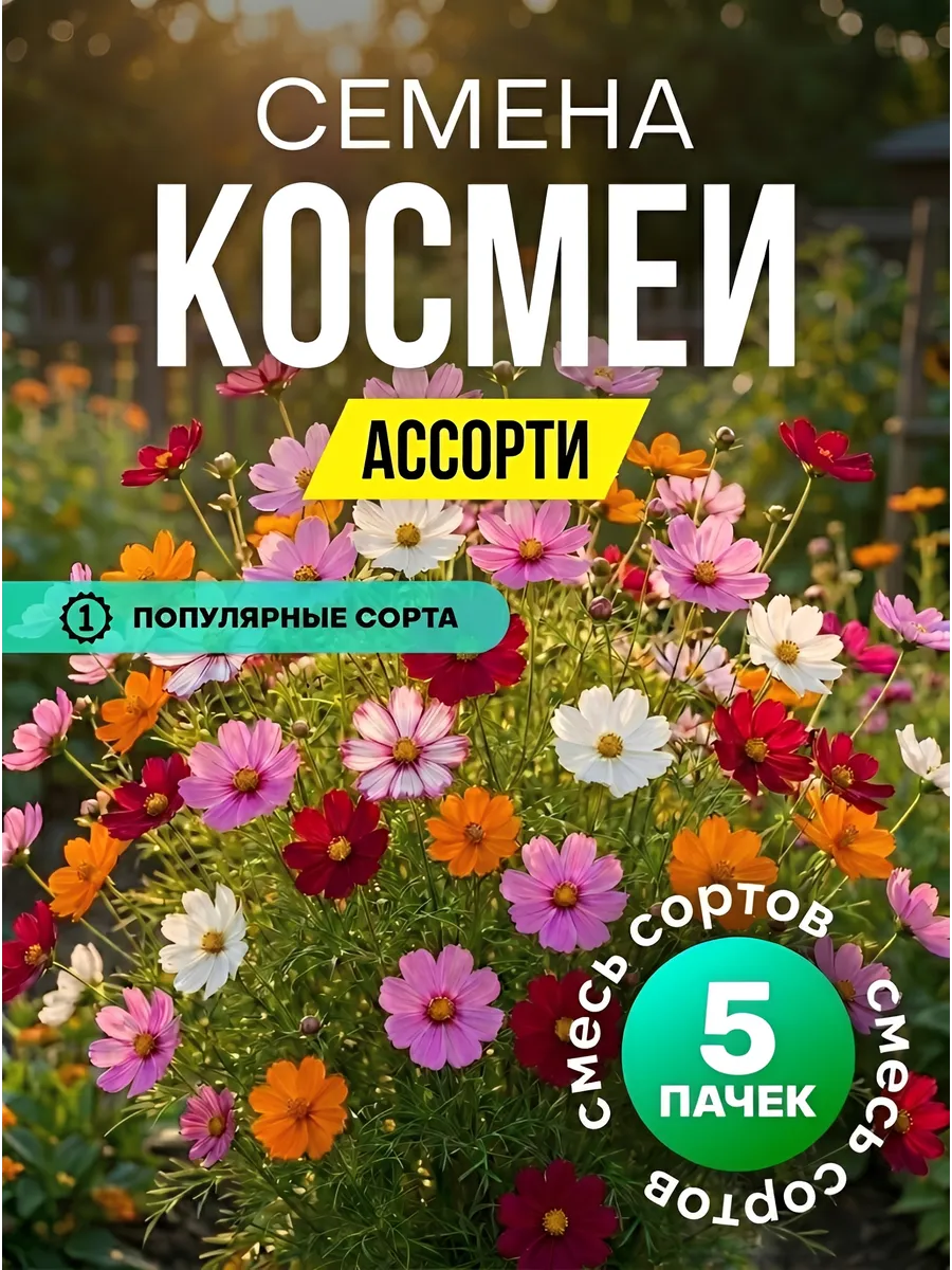 Космея семена высокорослая кустовая