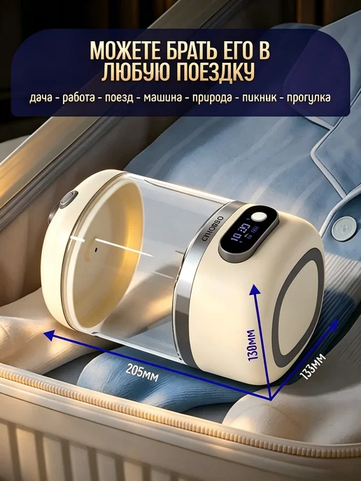 Портативная мини-стиральная машинка USB 1л, 1 л, фото 6