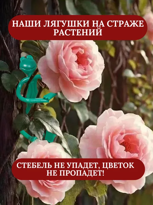 Добросад Подвязки для помидор в теплице фиксатор для растений 2шт, 2 шт, фото 6