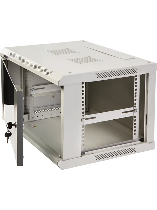LANMASTER Сетевой шкаф TWT-CBWPG-12U-6X4-GY, серый, фото 2