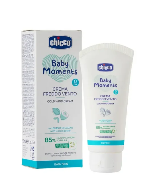 CHICCO Крем при ветре и непогоде Baby Moments 50мл, 50 мл, фото 6