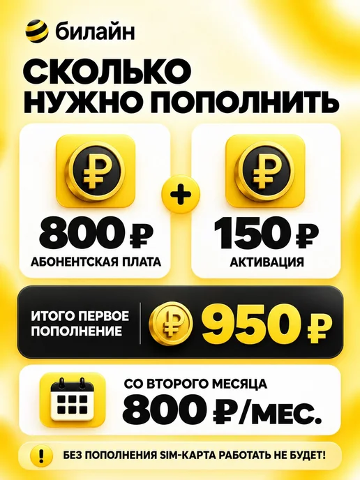 Сим карта для всех устройств Мегасеть!, вариант, фото 6
