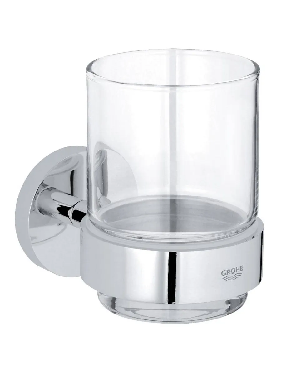 Grohe Стакан GROHE Essentials с держателем 40447001 — купить в Алматы