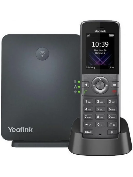 IP/Dect телефон Yealink W73P, черный, фото 2