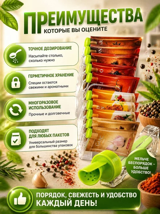 най Органайзер для пакетов со специями, вариант, фото 2