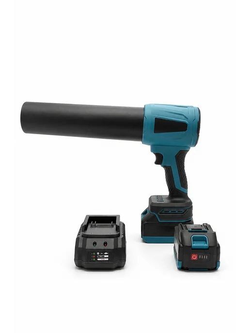 GoodTools Воздуходувка аккумуляторная 21В 4Ач 30000 об мин мощная, вариант, фото 7