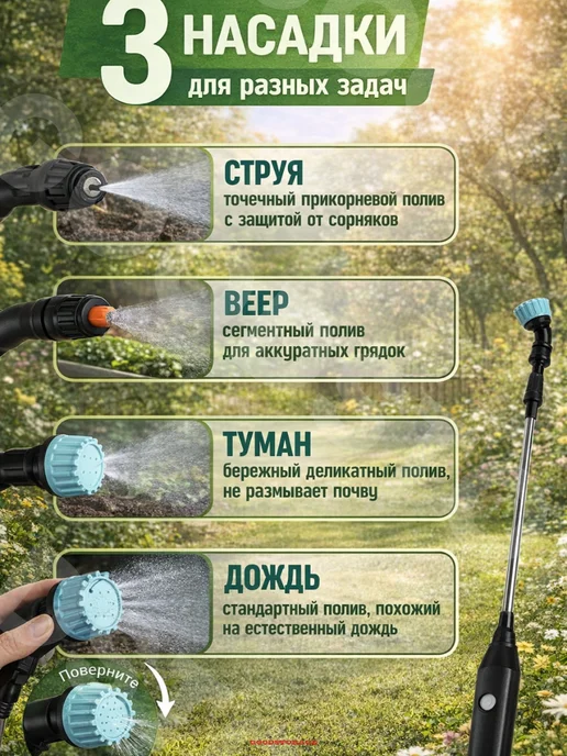 GOODSTORAGE Аккумуляторный опрыскиватель, вариант, фото 4