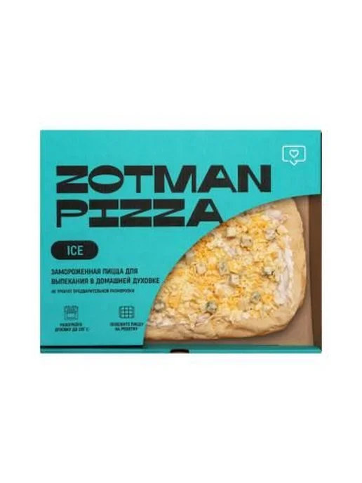 Zotman Пицца Четыре сыра 20*30 ICE 395 ГР, 20x30, 395 г