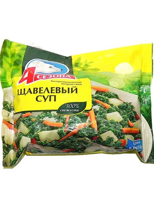4 Сезона Суп щавелевый 400 гр, 400 г