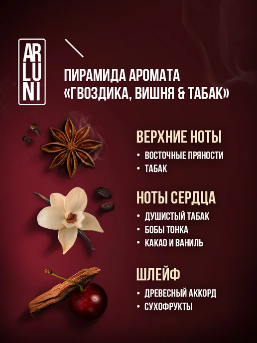 ARLUNI Освежитель воздуха для дома парфюмированный спрей 300 мл 2шт, 2 шт, фото 6