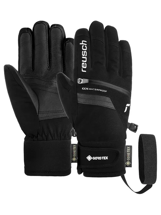 Reusch Перчатки Travis Black Silver, черный, фото 3