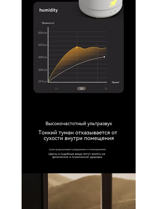 Ароматизер Белый Увлажнитель, белый, фото 15