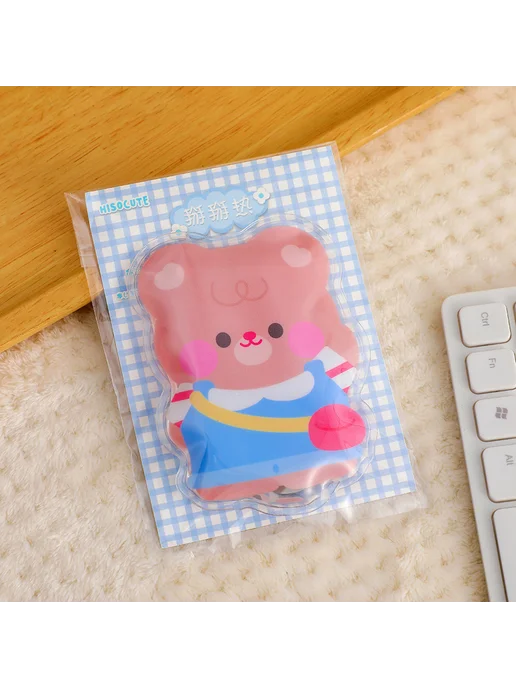 6 шт теплых грелок для рук, переносные, Heat Pad (Brown Bea, 6 шт