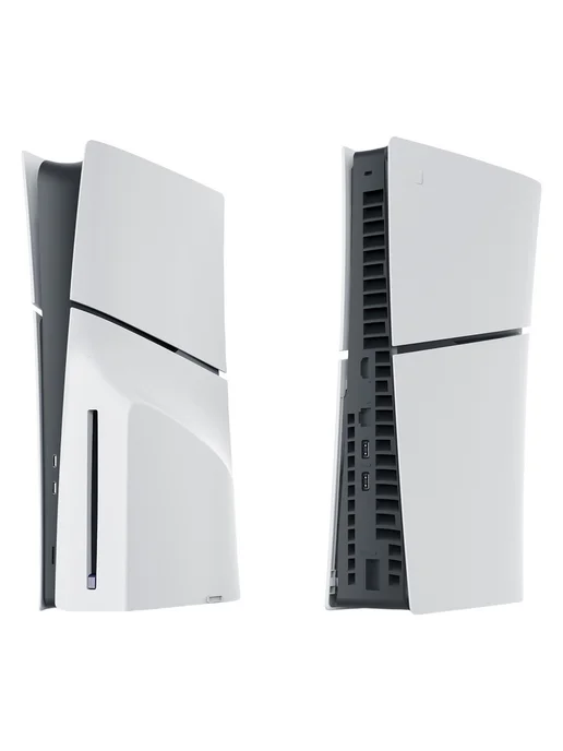 Запасная боковая панель для PS5 Slim Disc, белая, белый, фото 5
