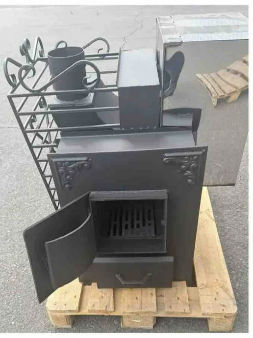 SerVer Печь-каменка Комфорт мини с баком, 60 л, фото 3