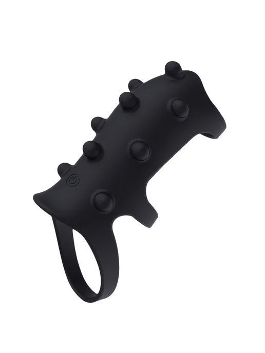 SexToys Вибратор мужской насадка на член с вибрацией 18+, черный, фото 5