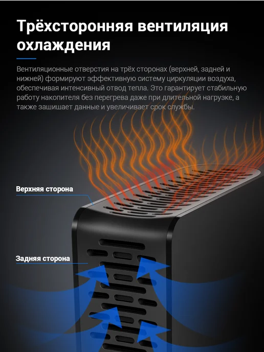 UnionSine Жесткий диск внешний 3,5" 4ТБ USB 3.2 Gen 7200 об мин, 4 ТБ, фото 6