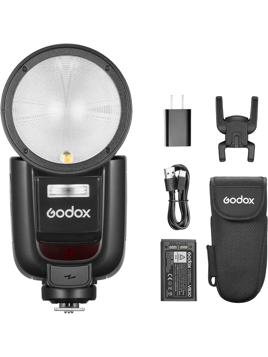Вспышка Godox V1Pro TTL для камер Canon