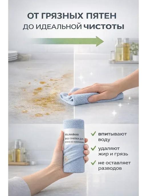 15Р Тканевые салфетки для кухни в рулоне 30 шт 30x30 см, 30x30 см, 30 шт, фото 2