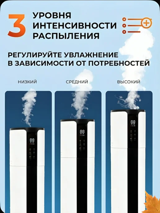 Увлажнитель воздуха для дома, белый, фото 3