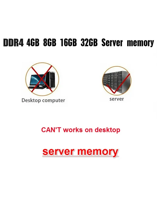 Atermiter Оперативная память ddr4 64 ГБ (4x16Gb) 2133 МГц ECC For X99, 64 ГБ, фото 2