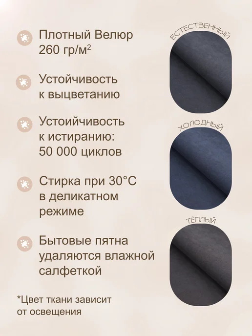 Bean-Bag Кресло мешок Велюр 4XL, серый, фото 3