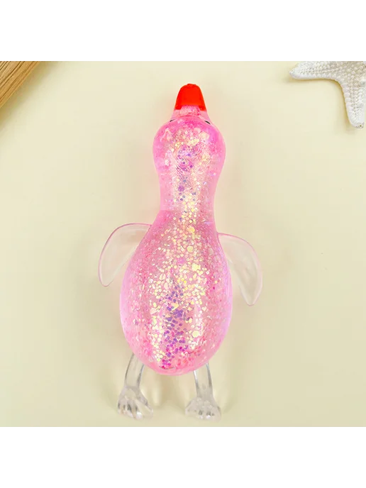 Мягкая антистресс игрушка Sensory Fidgets Animal для снятия, розовый