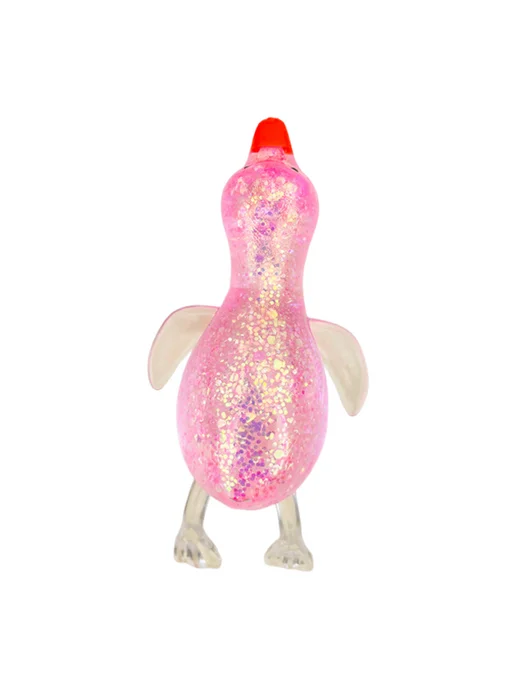 Мягкая антистресс игрушка Sensory Fidgets Animal для снятия, розовый, фото 4