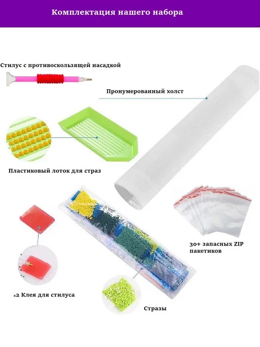 Paintboy Алмазная мозаика на подрамнике 40х50 "Бабочка в цветах", желтый, фото 5