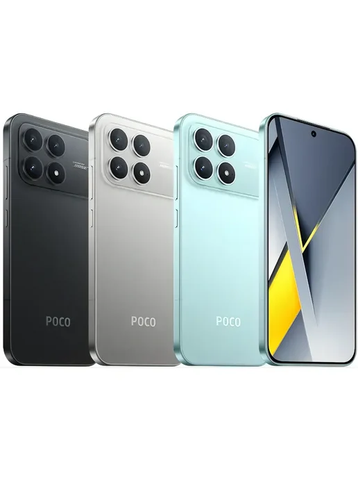 Смартфон Xiaomi Poco F8 Pro 11/256 ГБ, голубой, фото 5