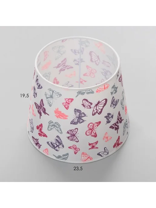 Zeriazor Абажур для светильника "Бабочки", Е27, Е14, 24х24х19 см, 24x24x19 см, фото 4