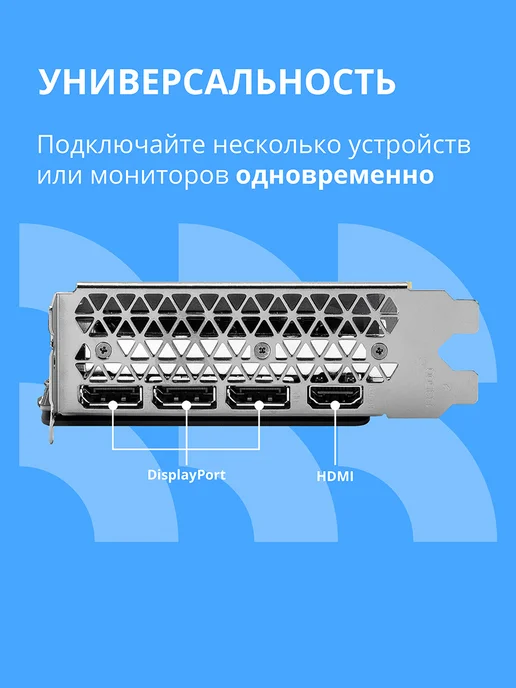 CBR Видеокарта RTX 3070Ti 8GB GDDR6 256BIT HDMI 3xDP 290W, 8 ГБ, 290 Вт, фото 4