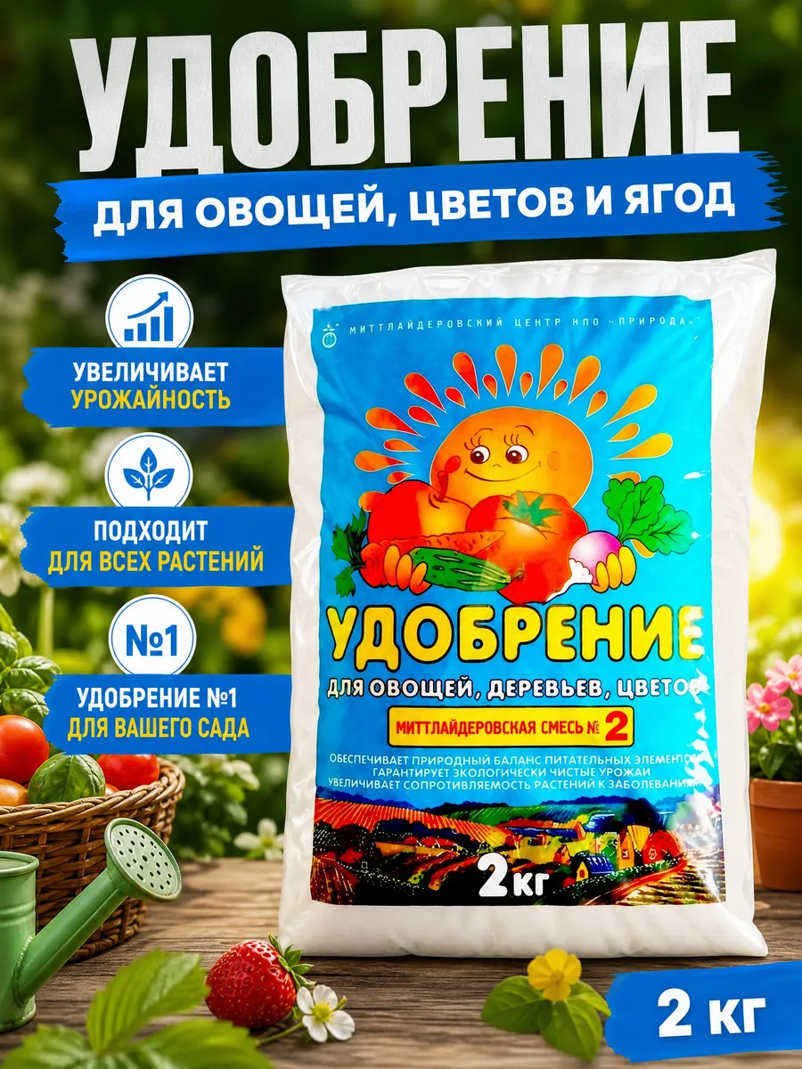 Удобрение Миттлайдеровская смесь 2/универсальное