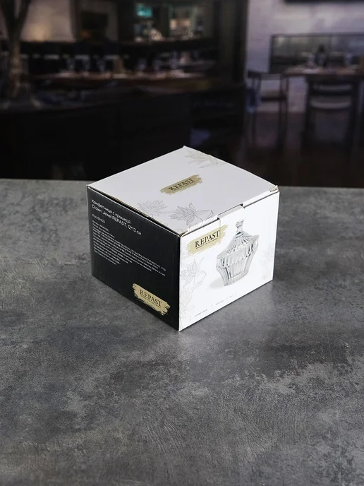 REPAST Конфетница с крышкой Crown Jewel 12*13 см, 12x13 см, фото 3