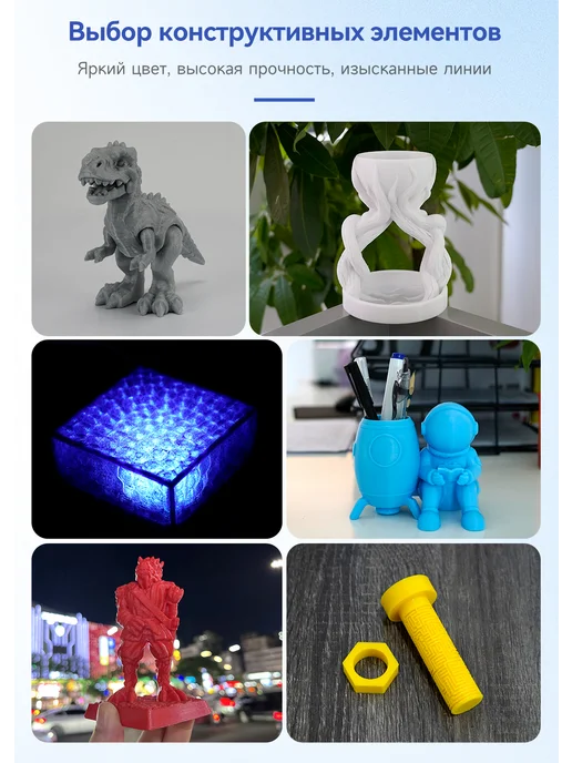 Kingroon PETG Пластик для 3D принтера белый 1,75 мм 5 кг, 5 кг, фото 6