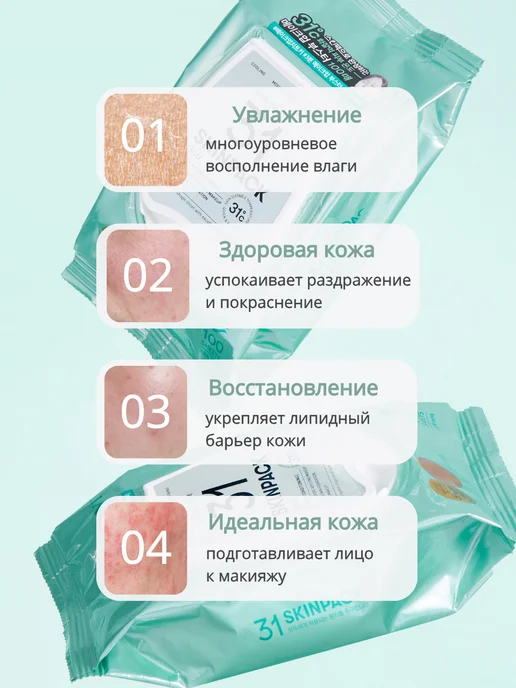 VT COSMETICS Тонер пэды для лица успокаивающие с ниацинамидом и центеллой…, 100 шт, фото 2