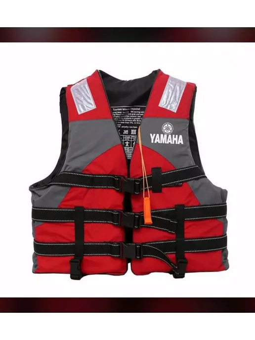 Жилет спасательный YAMAHA, красный