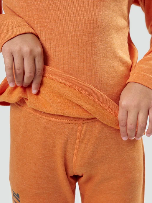 NORDSKI Комплект спортивного термобелья Soft Orange детское, оранжевый, фото 6