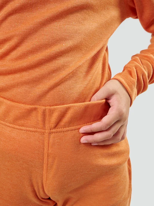 NORDSKI Комплект спортивного термобелья Soft Orange детское, оранжевый, фото 8