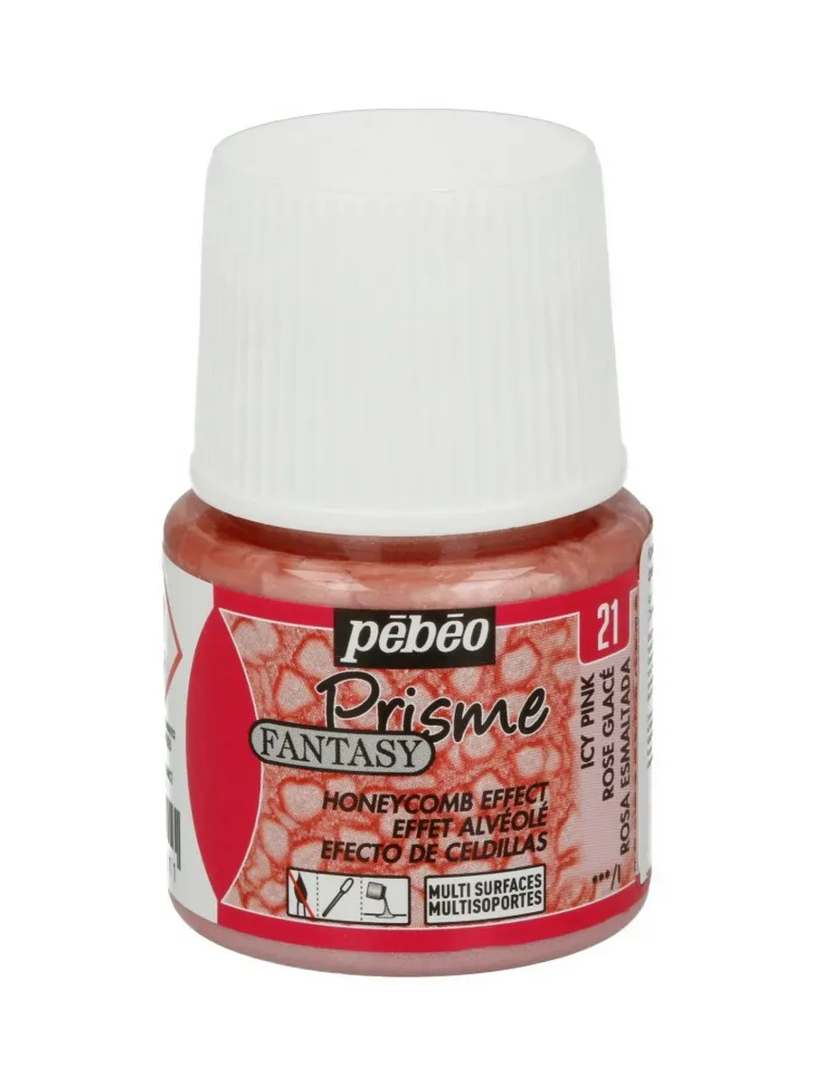 Краска "PEBEO" Fantasy Prisme № 21 розовый ледяной