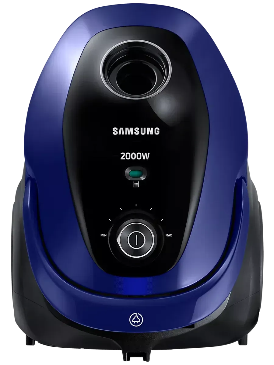 Samsung Пылесос с мешком VC20M255AWB EV, 2000 Вт, 2.5 л