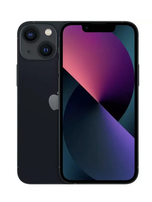 Смартфон Apple iPhone 13 256 ГБ (восстановленный), черный, фото 2