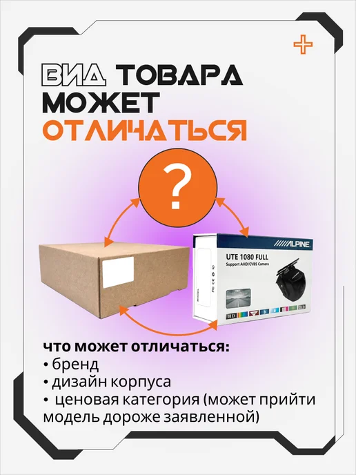 AkulaPlay Камера заднего вида для машины с проводами, вариант, фото 2