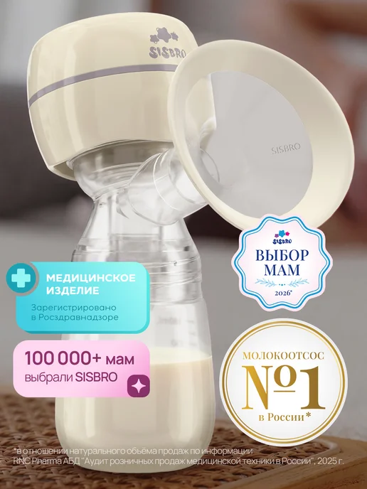 Sisbro Молокоотсос электрический беспроводной, вариант