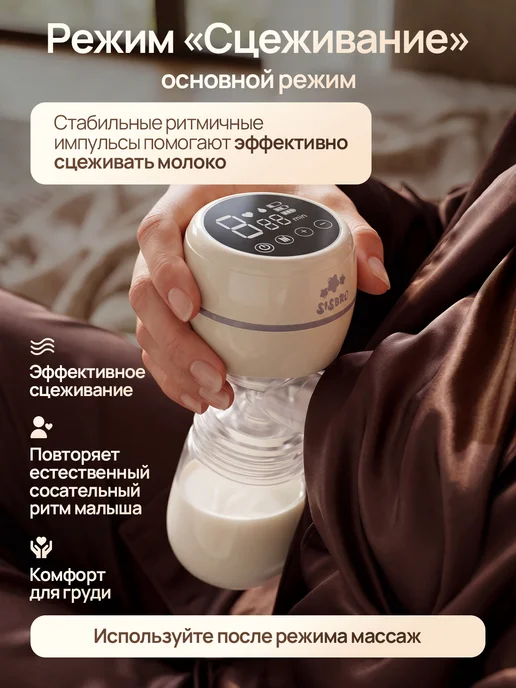 Sisbro Молокоотсос электрический беспроводной, вариант, фото 5