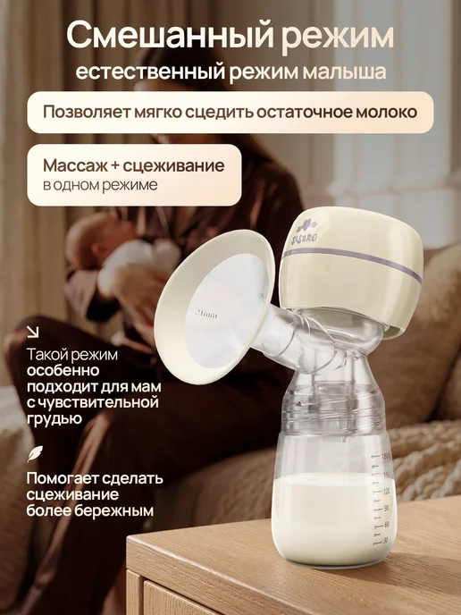 Sisbro Молокоотсос электрический беспроводной, вариант, фото 6