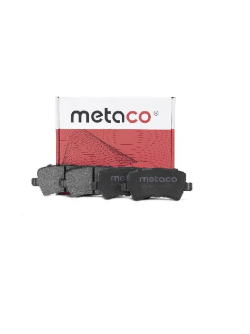 Колодки тормозные дисковые зад METACO