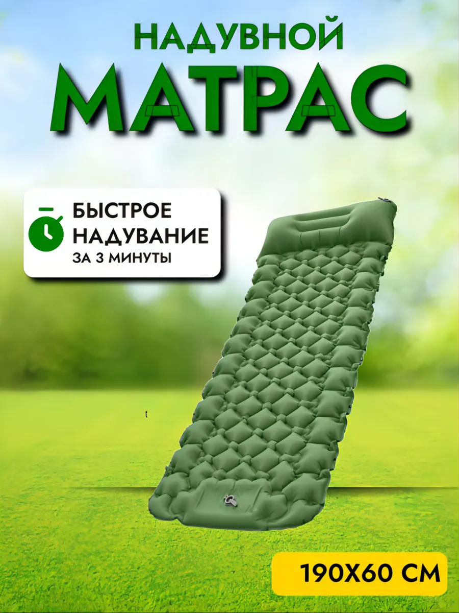 Матрас самонадувающийся Коврик туристический