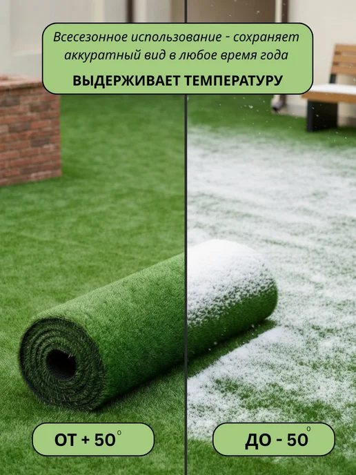Rosie Искусственный газон 400х400 см, 250x400 см, фото 7