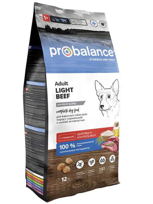 Сухой корм Probalance Контроль Веса для собак, 12 кг, фото 6